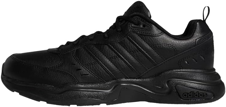 Мужские кроссовки adidas Strutter с широким облеганием для классического повседневного стиля, черный/серый