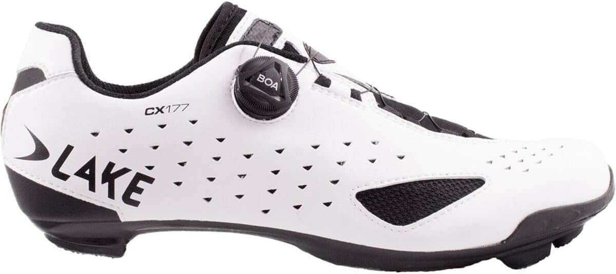 

Велоботинки Lake Cycling CX177 для шоссе, белый/черный
