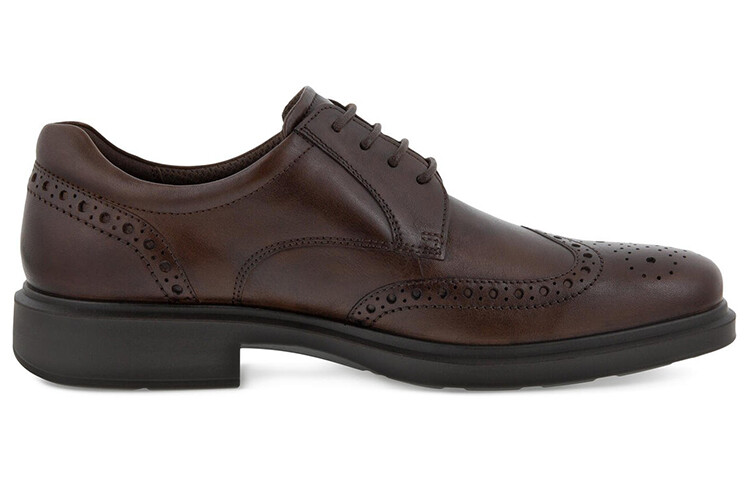 Мужские туфли Ecco Men's Casual Shoes Men Low-Top Brown — фото 2