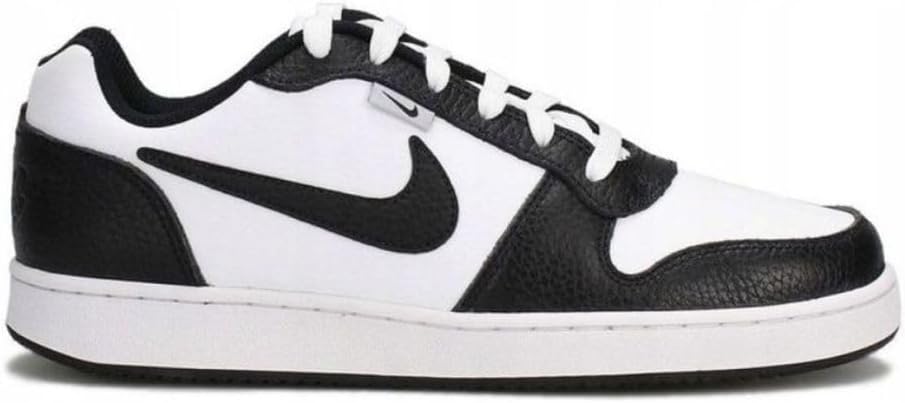 Мужские спортивные кроссовки Nike Ebernon Low, белый/черный/серый — фото 2