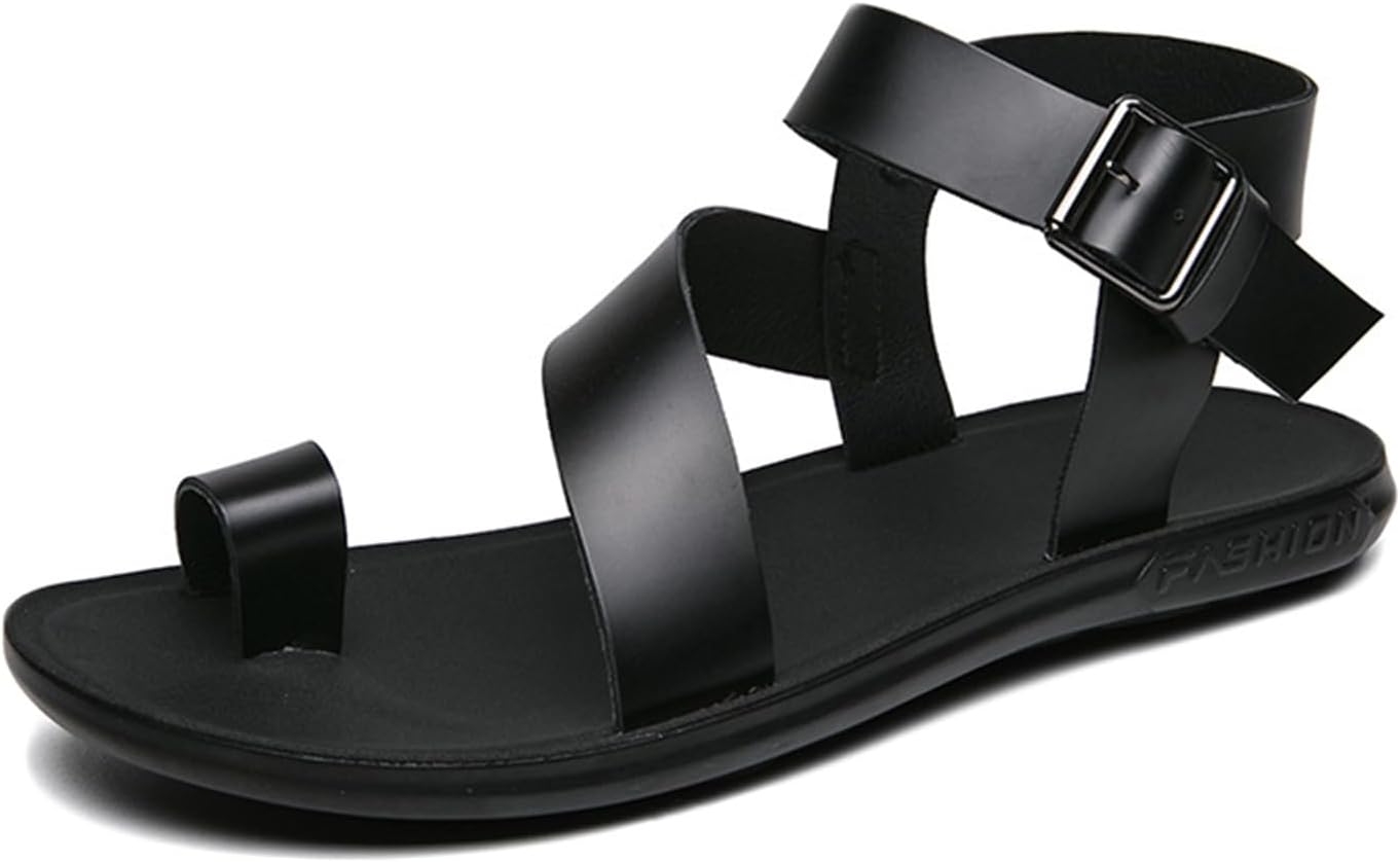 

Мужские повседневные ортопедические сандалии для коррекции косточки/летние удобные шлепанцы при вальгусе большого пальца/тапочки при подошвенном фасците с поддержкой свода стопы Wcxty, черный