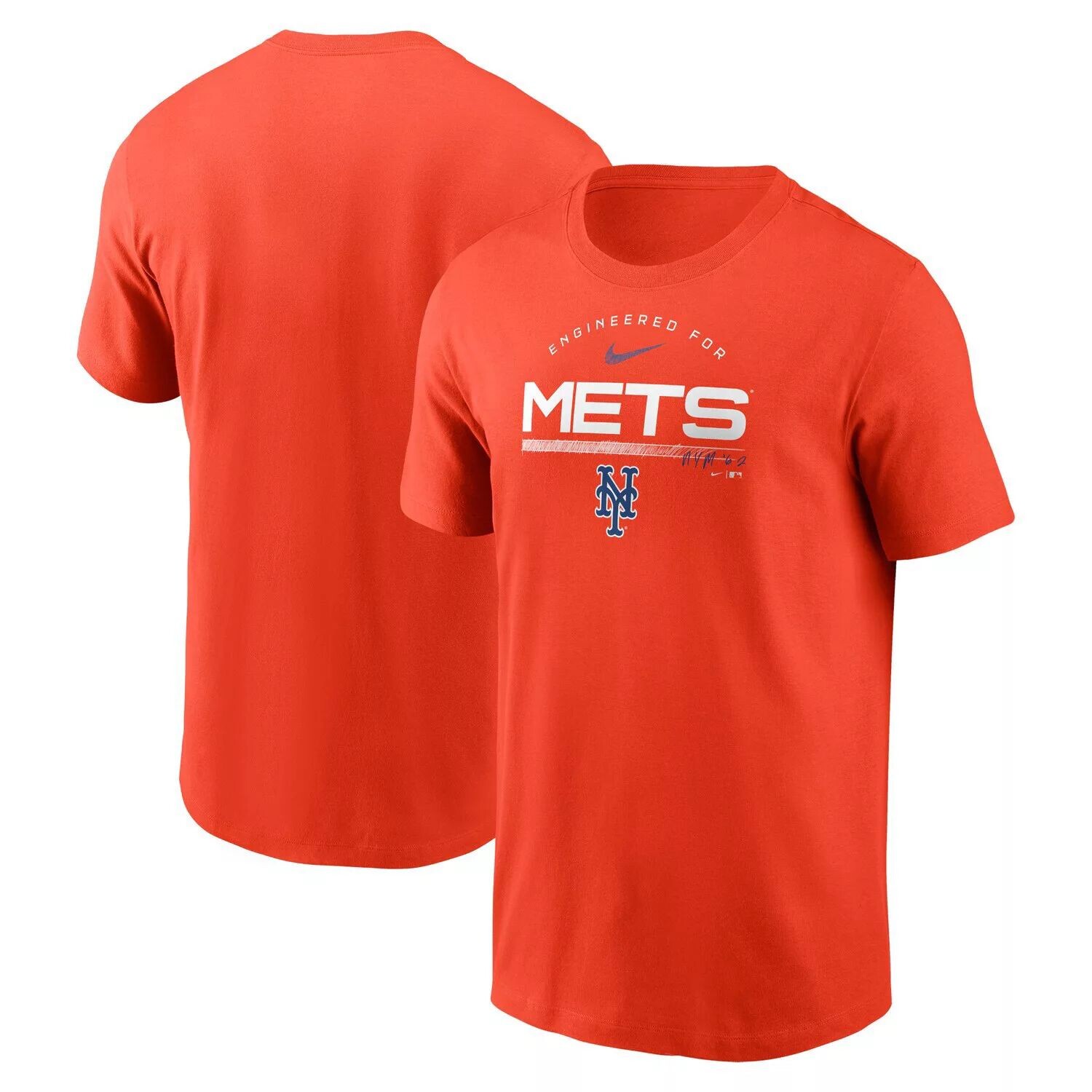 

Мужская оранжевая футболка New York Mets Team Engineered Performance Nike, Оранжевый, Мужская оранжевая футболка New York Mets Team Engineered Performance Nike
