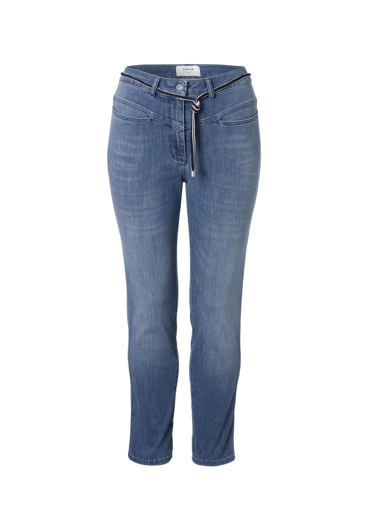 

Джинсы узкого кроя Frapp, цвет Mid Blue Denim