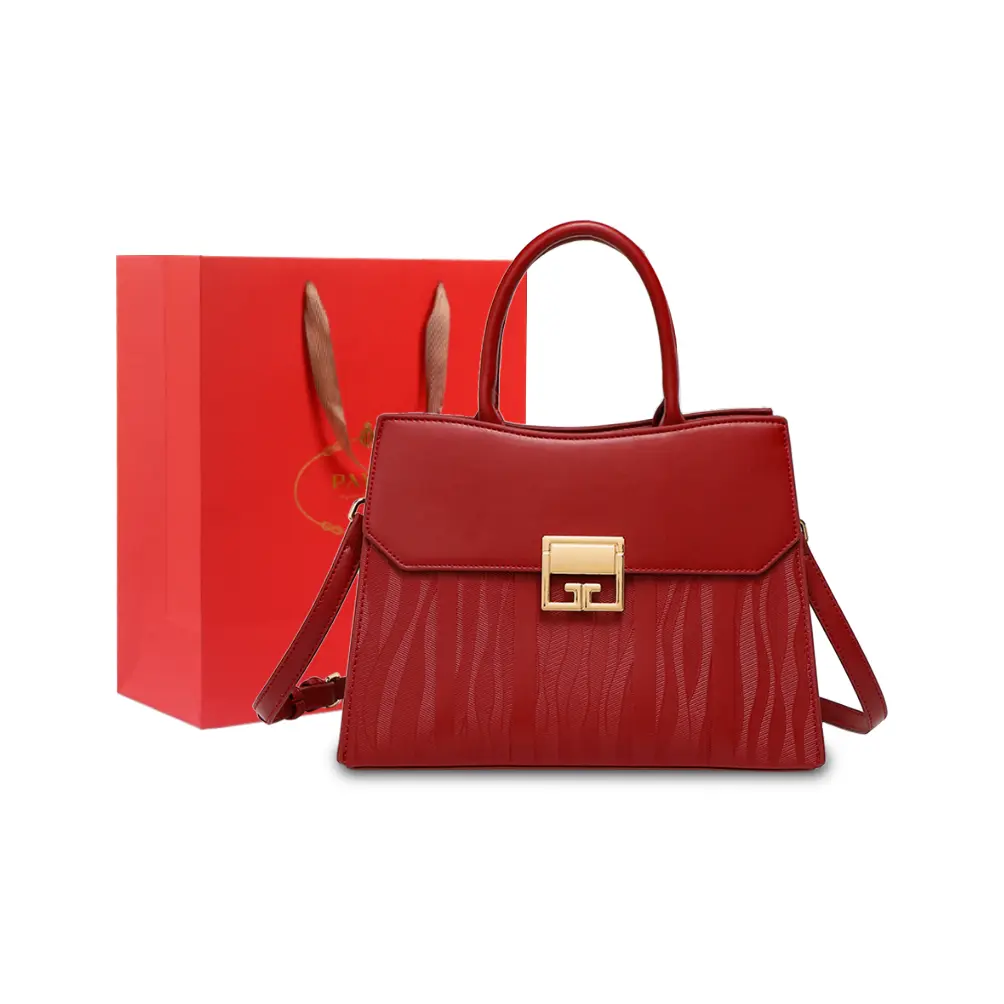 

PAYOT Микрофибра искусственная кожа свадебная сумка через плечо женская бордовая, Burgundy