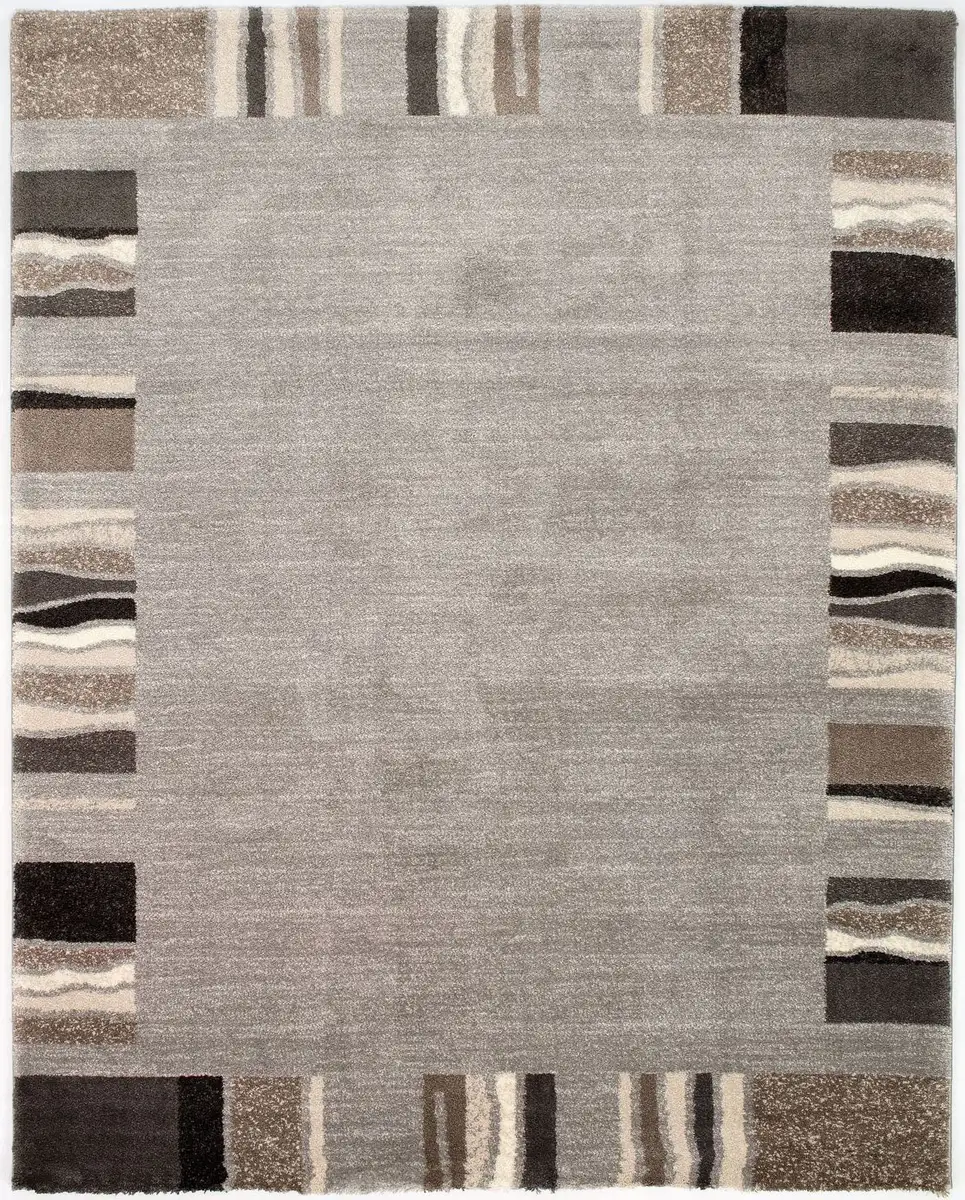 

OCI THE CARPET BRAND "LEXA DIDI" ковер, прямоугольный, для гостиной OCI Die Teppichmarke 120х170 см, коричневый/серый