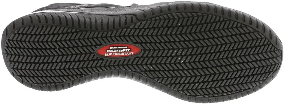Рабочие ботинки Skechers Dantey Parral Bungee SR Professional для мужчин, модель Hands Free, Black — фото 4