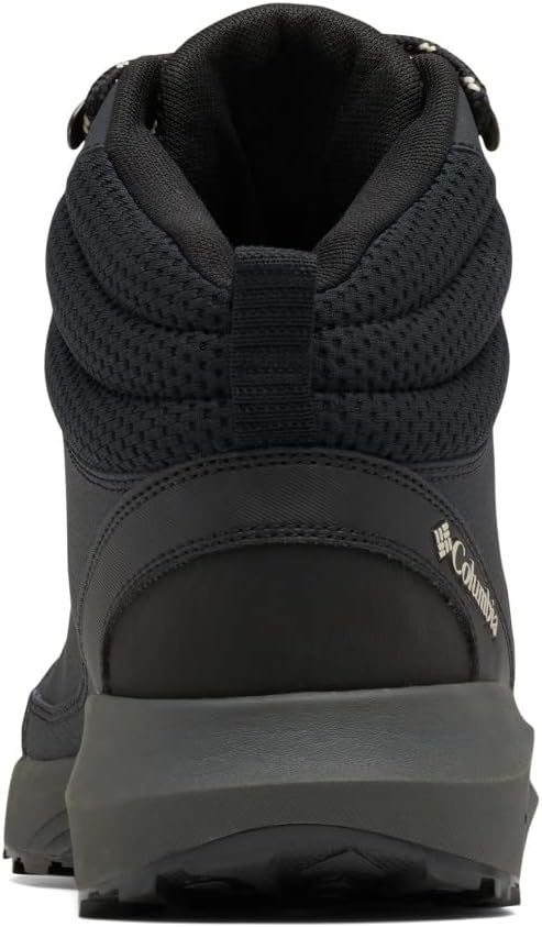Мужские ботинки Columbia Trailstorm Peak Mid, черный/темно-серый — фото 4