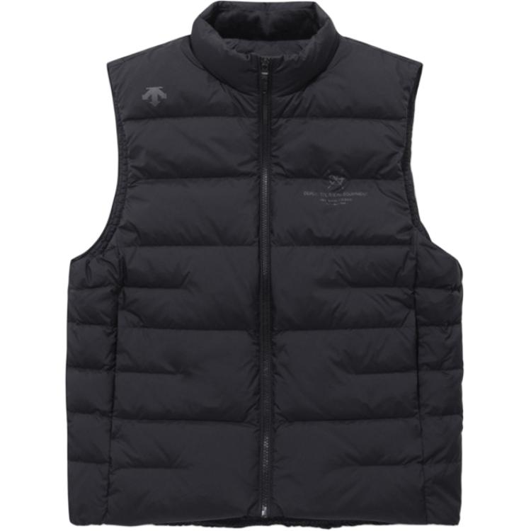 

DESCENTE Облегченная безрукавка с воротником стойкой из гусиного пуха для мужчин