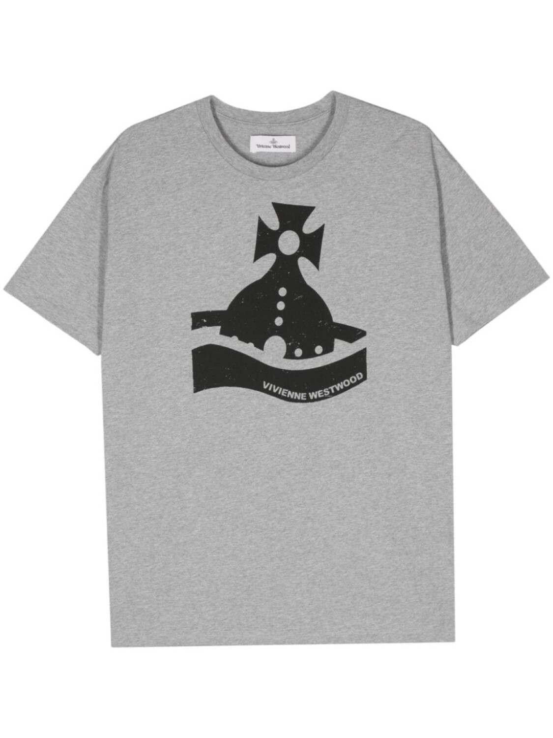 

Vivienne Westwood футболка Sunken Orb Classic, серый