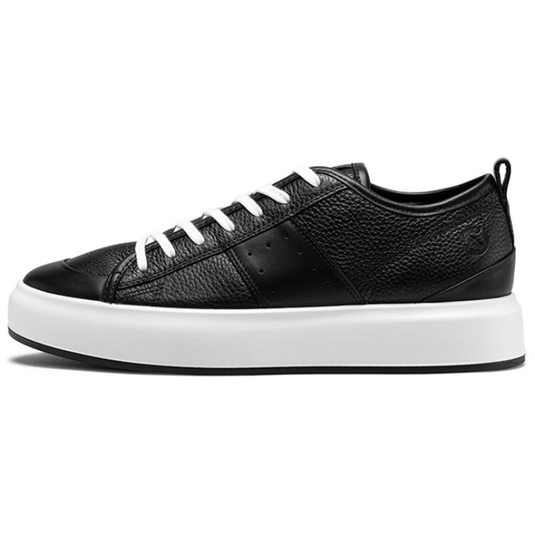 

Кроссовки ecco Skateboarding Shoes Men Low-top Black, черный