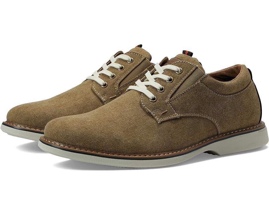 

Оксфорды Nunn Bush Otto Canvas Plain Toe, хаки