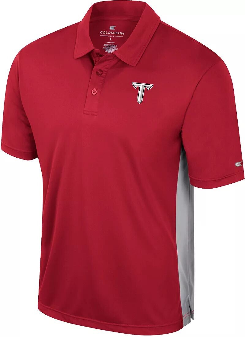 

Colosseum Мужские поло Troy Trojans Cardinal