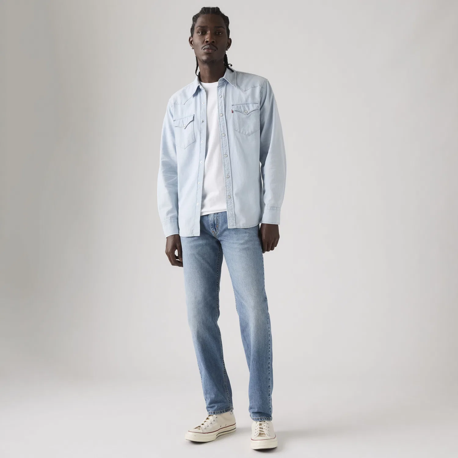 Мужские джинсы 502 Taper Performance Cool Levi's, Medium Wash