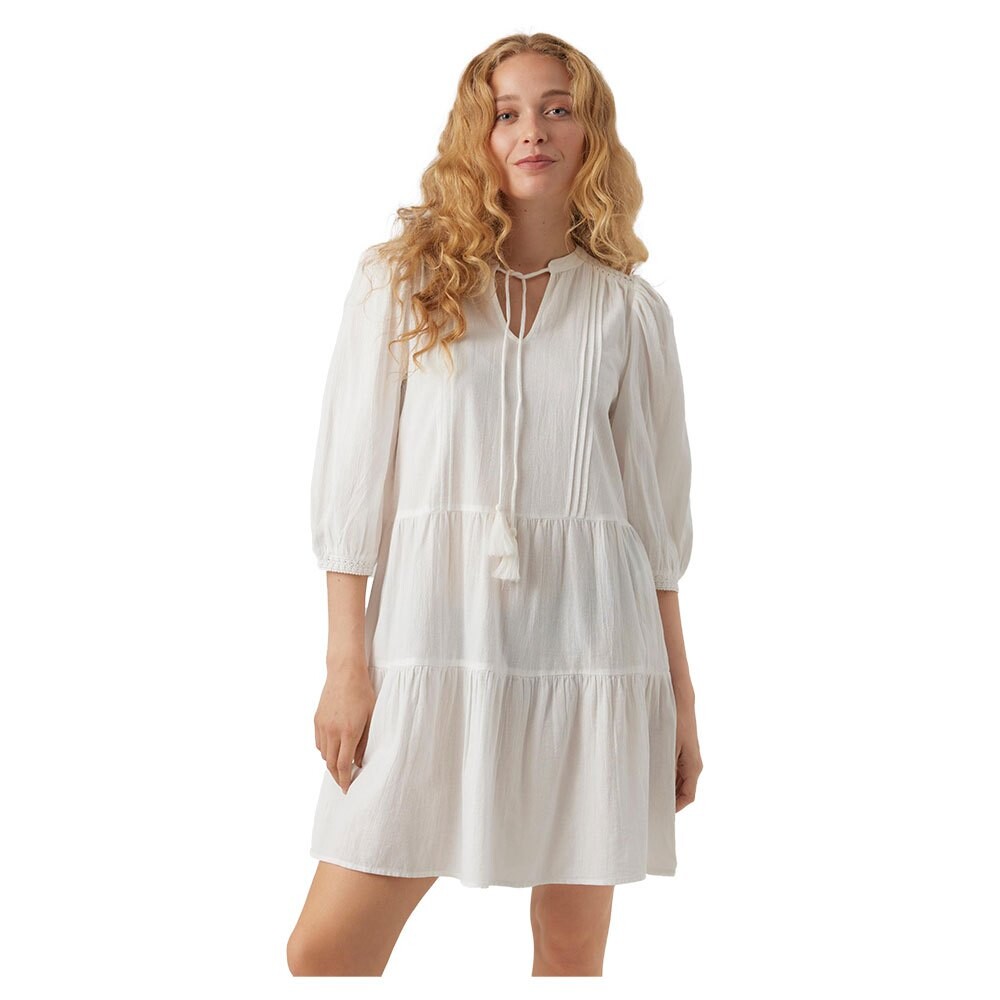 

Платье Vero Moda Pretty Tunic 3/4 Sleeve, бежевый