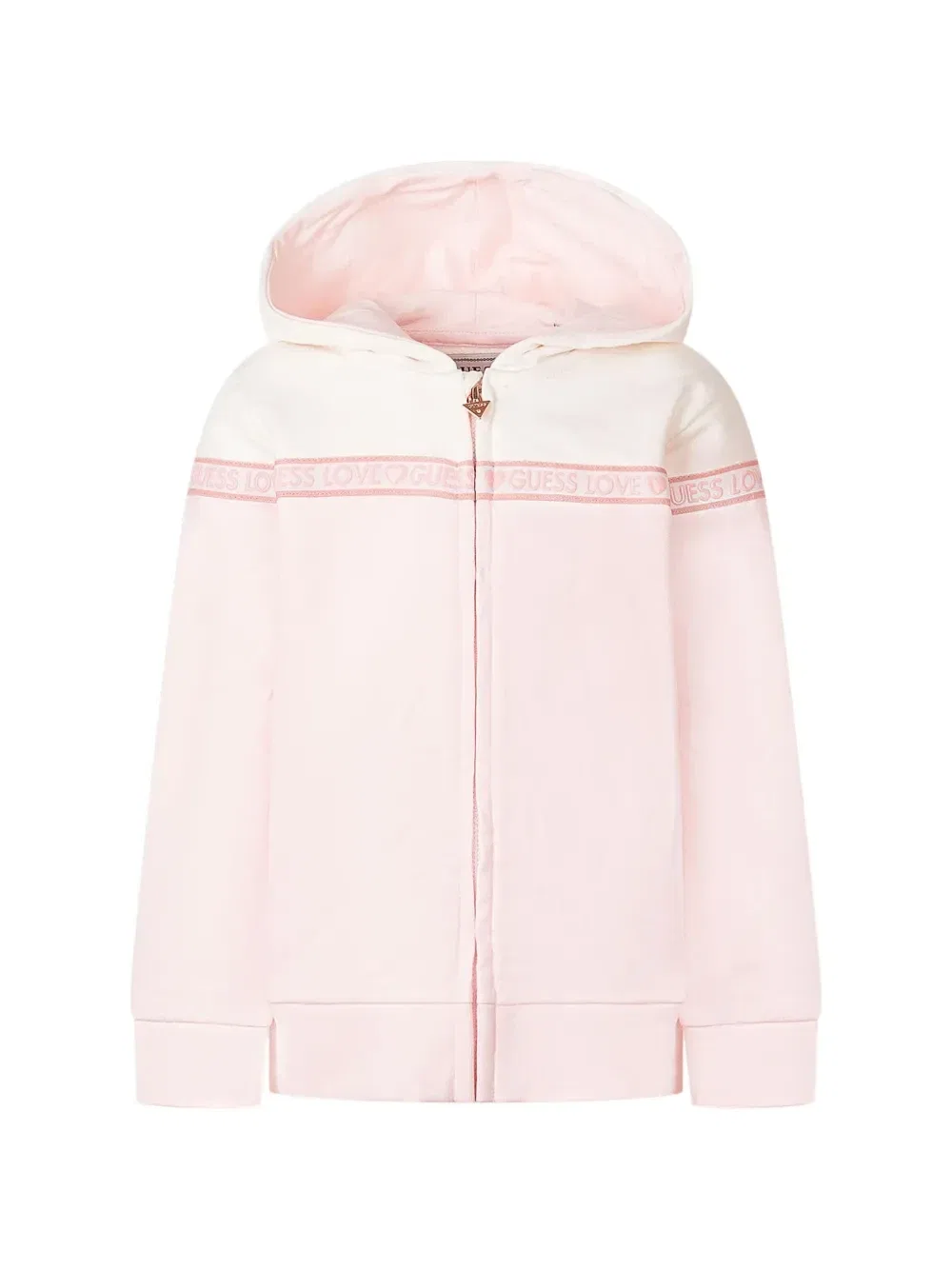 Комплект спортивного костюма со вставками с логотипом GUESS Kids, розовый