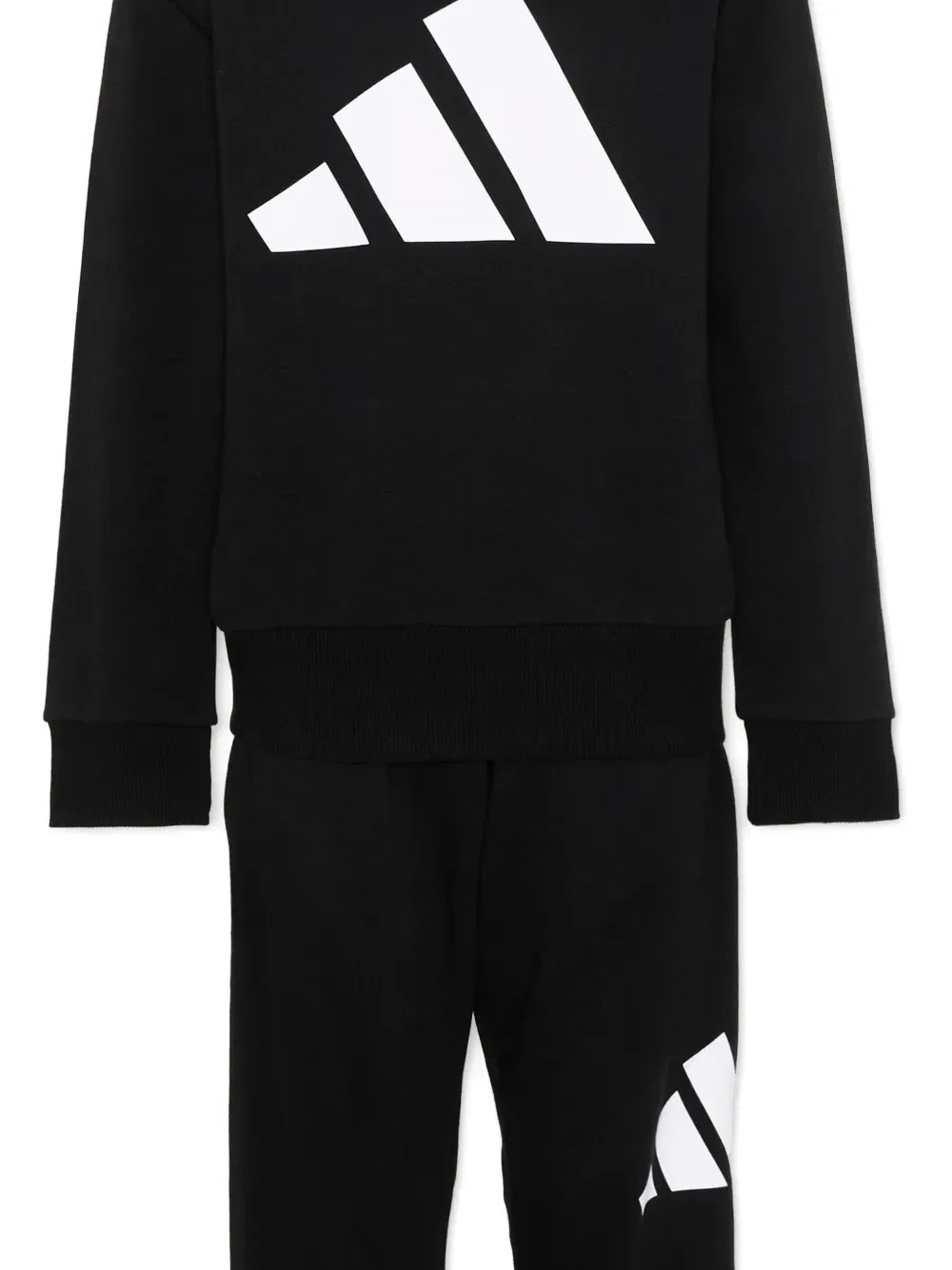 Спортивный костюм с логотипом (набор из двух предметов) Adidas Kids, черный — фото 4