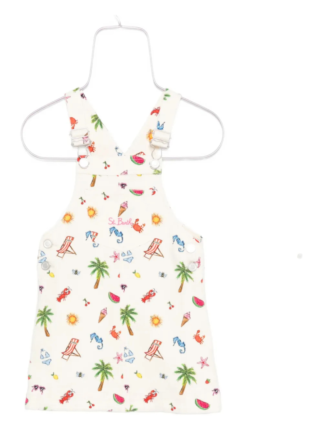 

MC2 Saint Barth Kids комбинезон с принтом по всей поверхности, нейтральный