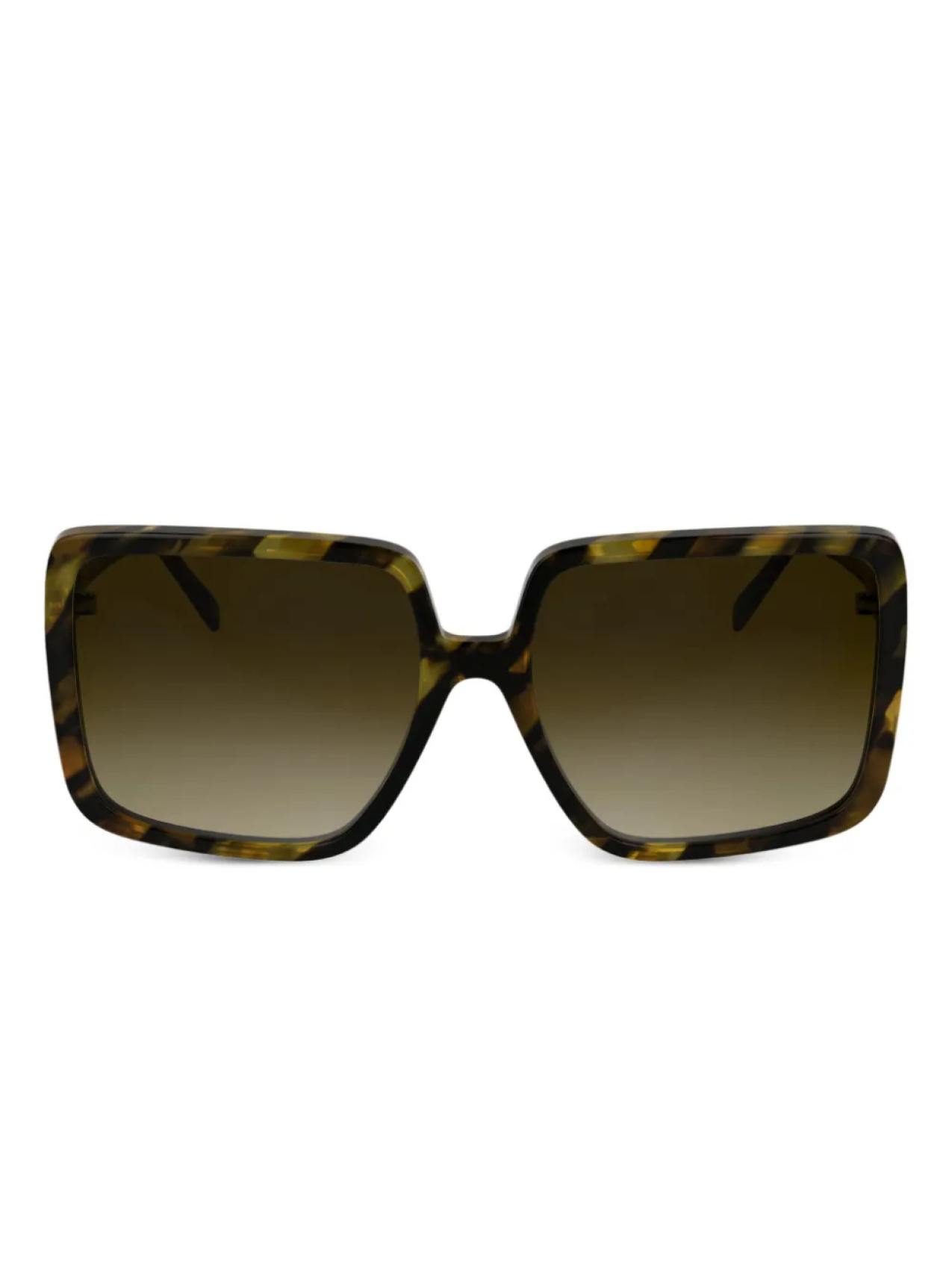 

Karl Lagerfeld square-frame солнцезащитные очки, зеленый