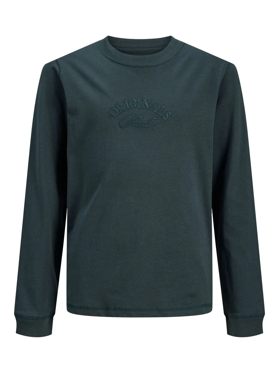 Лонгслив с круглым вырезом JACK & JONES Junior, forest river