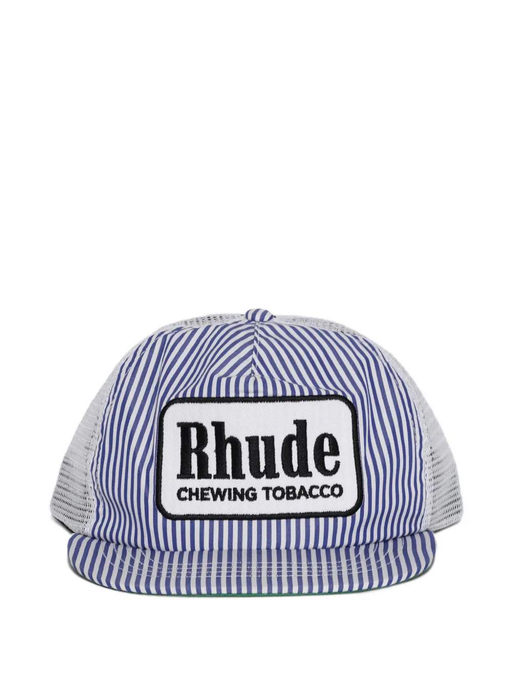 

Бейсболка с полосатой нашивкой-логотипом RHUDE, синий