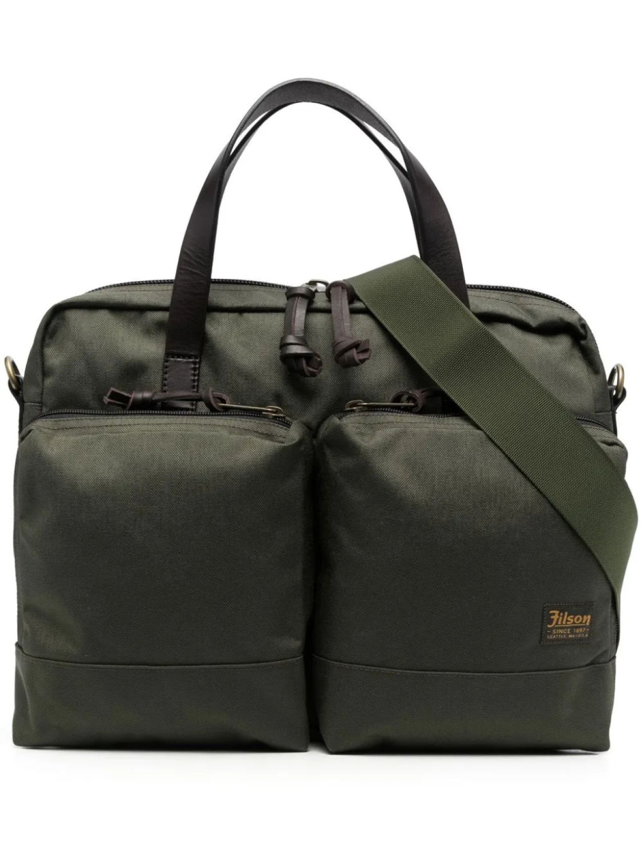 

Filson сумка для ноутбука с карманами, зеленый