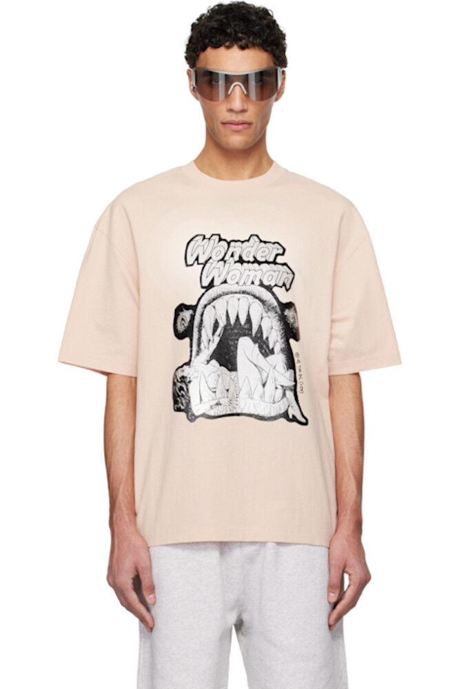 

Розовая футболка DC Edition «Чудо-женщина» Acne Studios