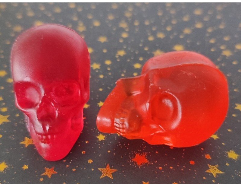 

3D мыло-череп, глицериновое мыло с черепом, ароматизированный гаджет, подарок на праздник SENZI COSMETICS