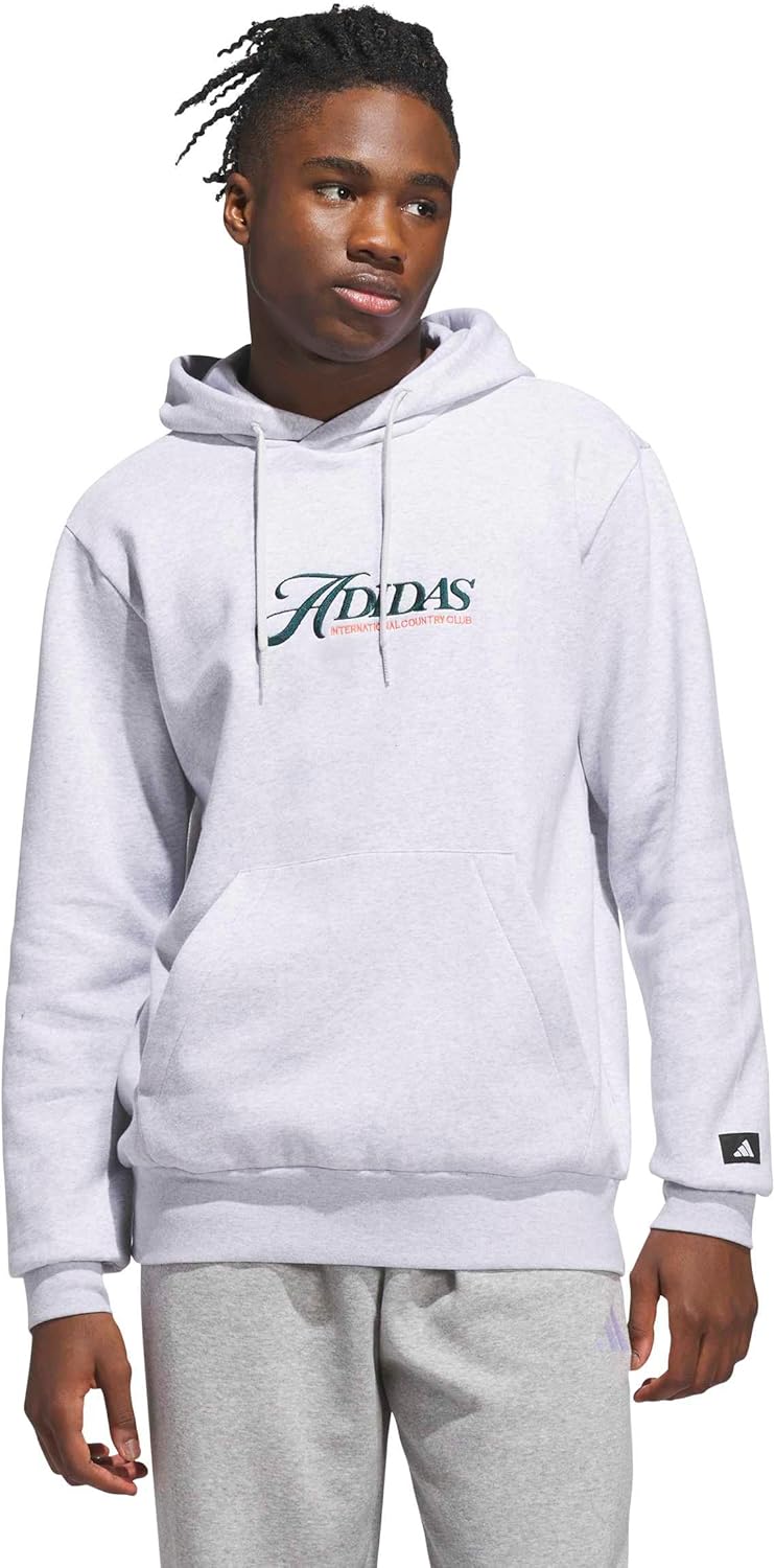 

Мужская толстовка Adidas JVH78 Sweat Club, светло-серый меланж (JV8446), размер L