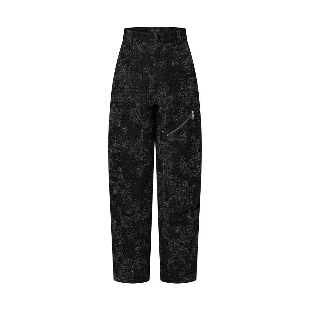 

Джинсовые рабочие брюки из денима Bouclette Louis Vuitton, черный