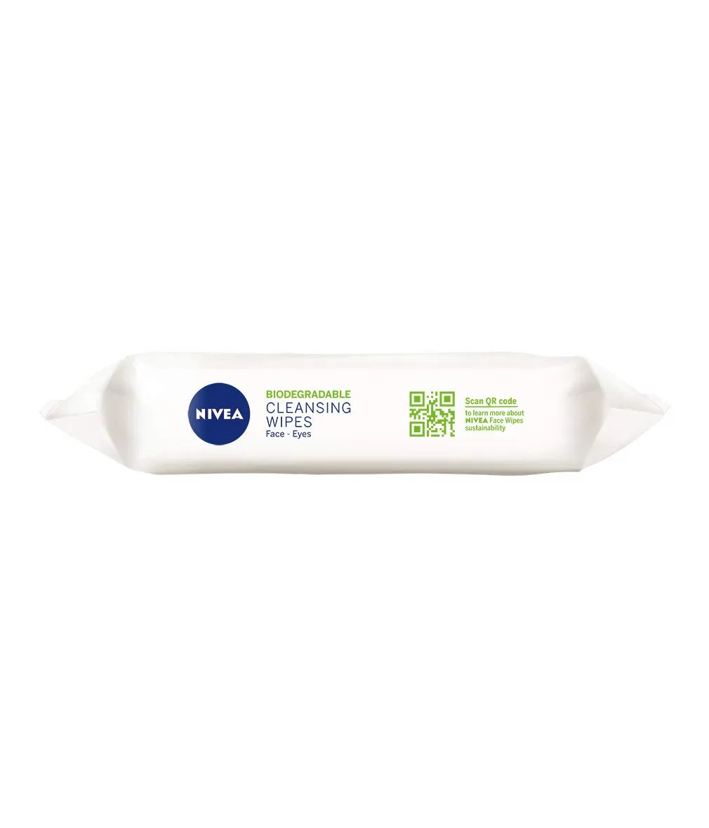 Мицеллярная вода Nivea — Биоразлагаемые мицеллярные очищающие салфетки Limited Edition — фото 3