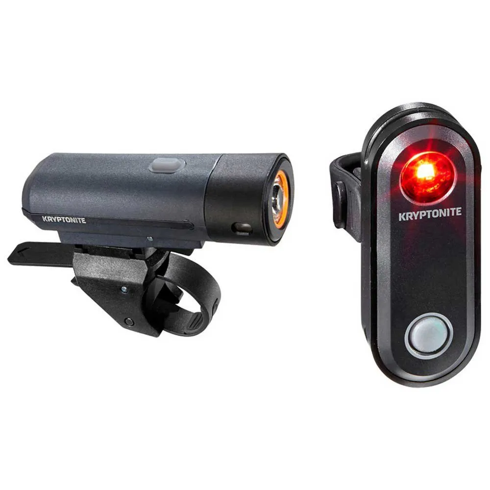 

Комплект велосипедных фонарей Kryptonite Street F-150+Avenue R-30, черный