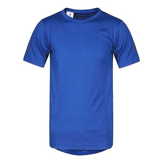

Футболка sports round neck short sleeve 'bright blue' Adidas, синий