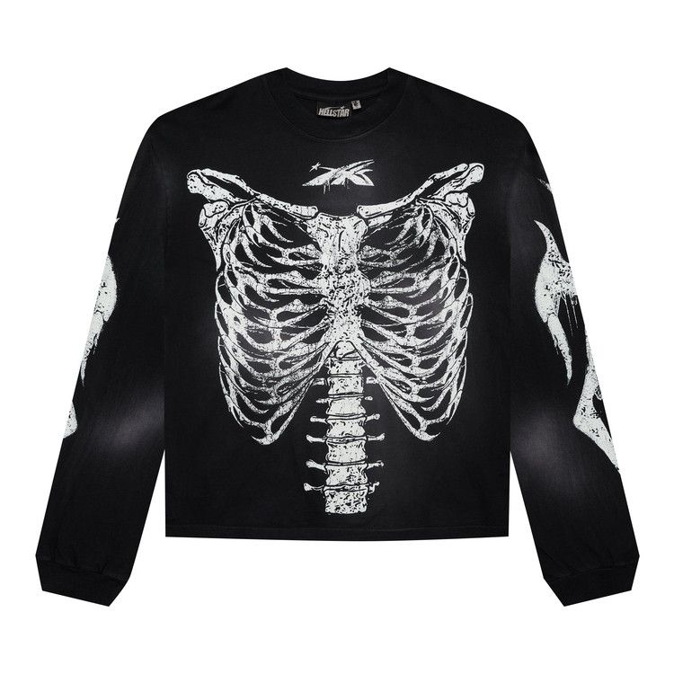 

Лонгслив Hellstar Skeleton Long-Sleeve, Black