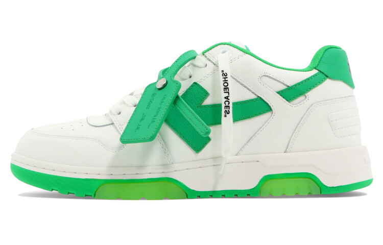 

Кроссовки мужские Off-White Out Of Office, зеленый