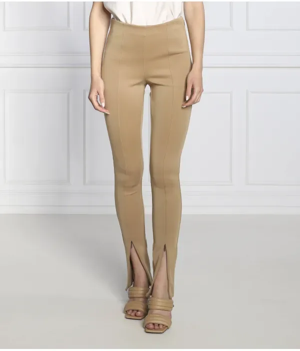 Леггинсы skinny fit Calvin Klein, коричневый