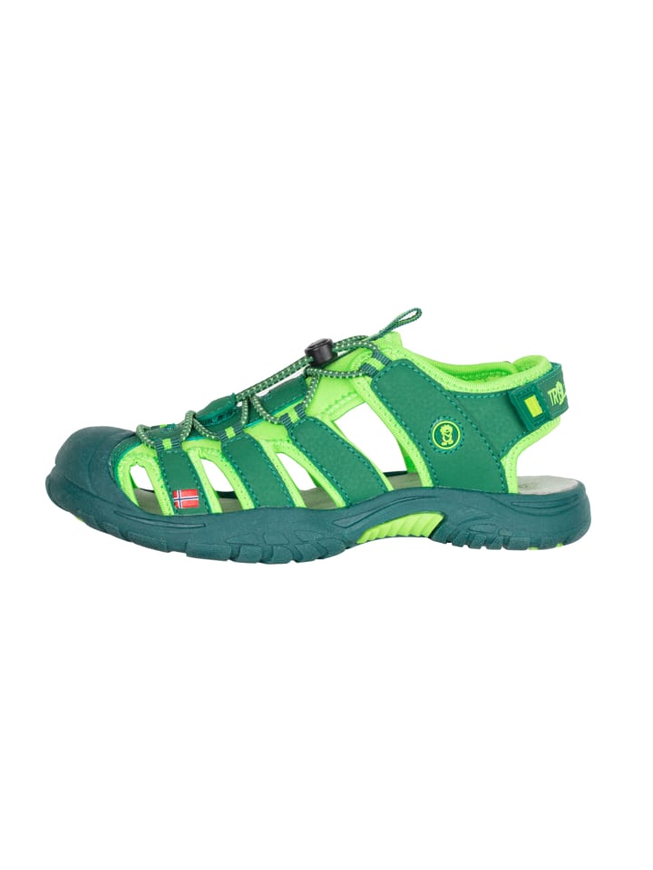

Сандалии Trollkids, цвет dark green