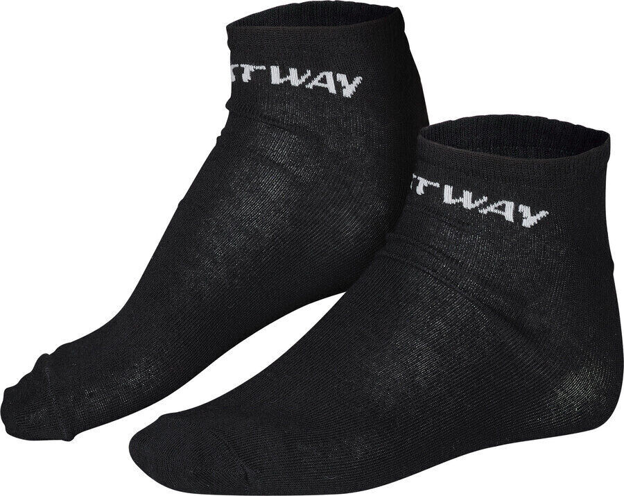 

Носки-кроссовки, 3 шт Fastway, черный