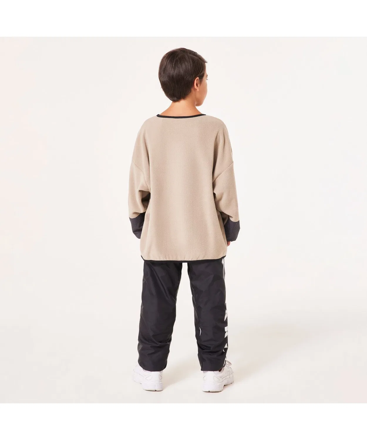 Флисовая кофта OAKLEY Micro Fleece Crew детская, светлый бежевый — фото 4