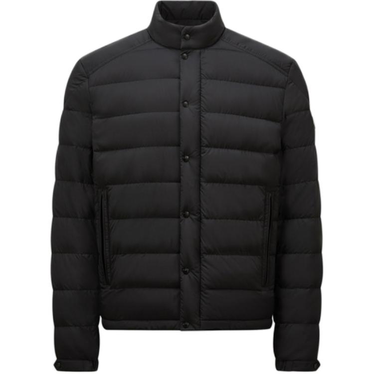 

Moncler Куртка стеганая с нашивкой логотипа, Black