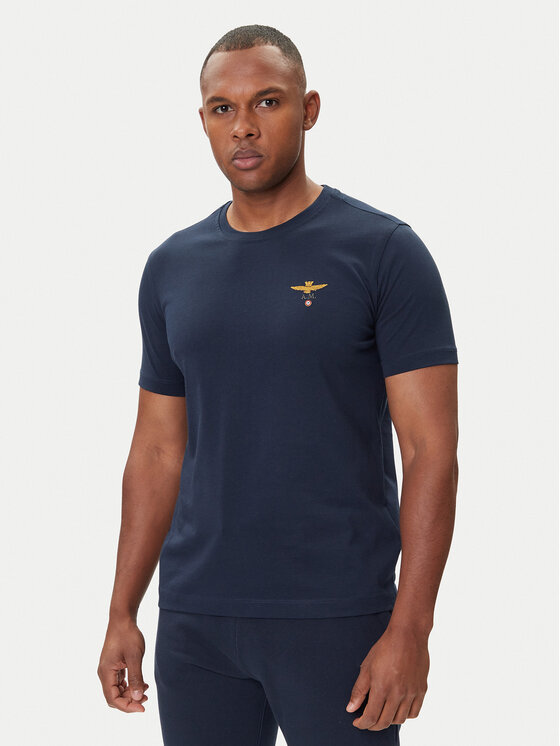 

Футболка regular fit 252TS1580UJ00372 Aeronautica Militare, синий