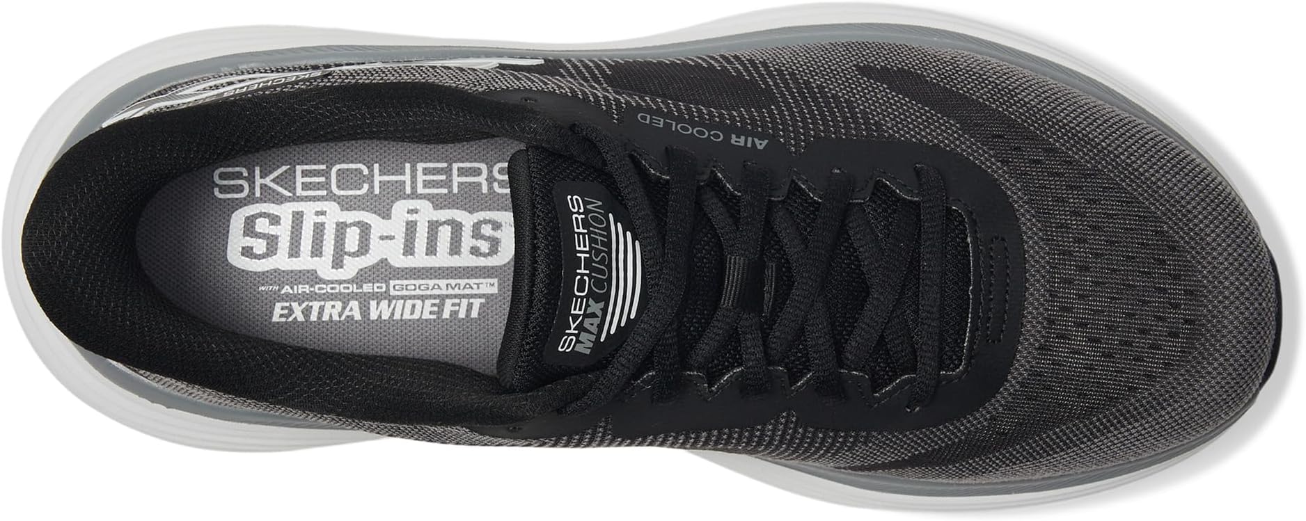 Кроссовки SKECHERS Hands Free Slip-ins Max Cushioning Endeavour, черный — фото 2