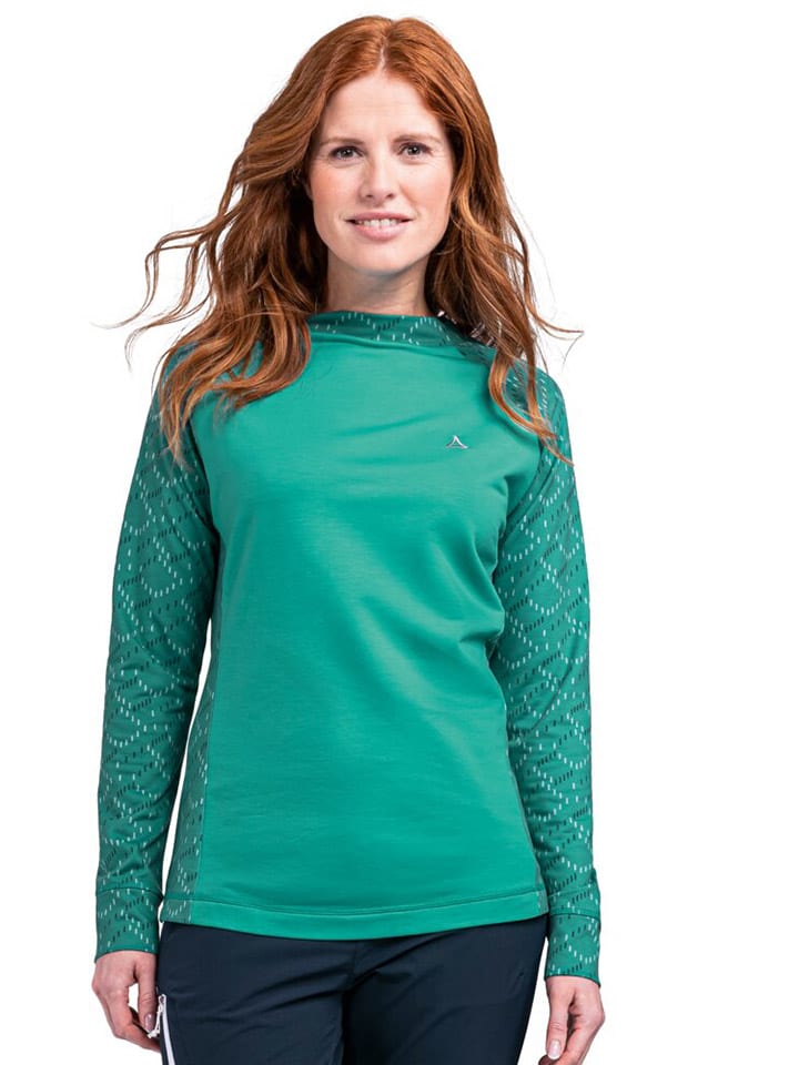 

Лонгслив Schöffel Funktionslongsleeve Kasos, зеленый