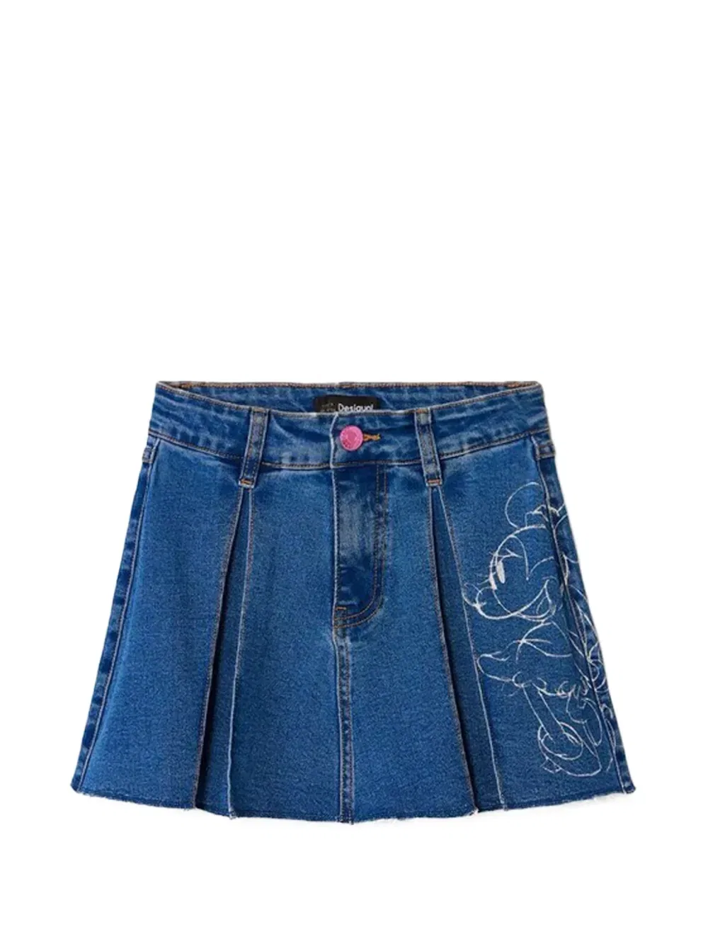 Плиссированная юбка X Disney Minnie Mouse Desigual, синий