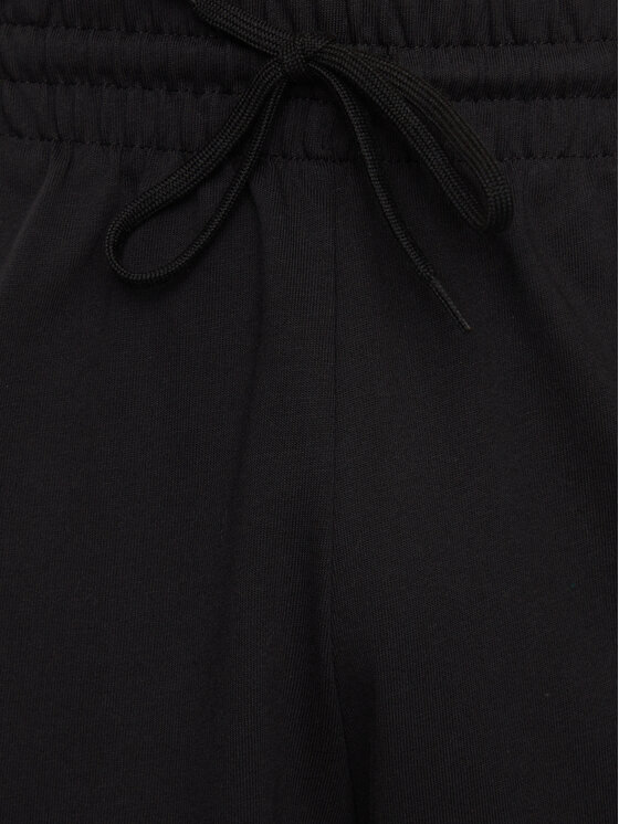 Спортивные шорты regular fit AEROREADY Essentials Single Jersey Linear Logo Shorts IC0062 Adidas, черный — фото 4