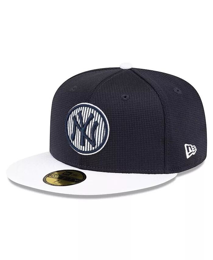 

Мужская темно-синяя кепка New York Yankees 2024 Batting Practice 59FIFTY New Era, синий