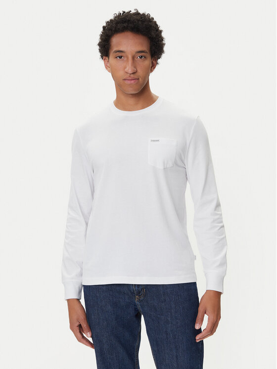 

Лонгслив regular fit M5BI77 K8FQ4 Guess Jeans, белый