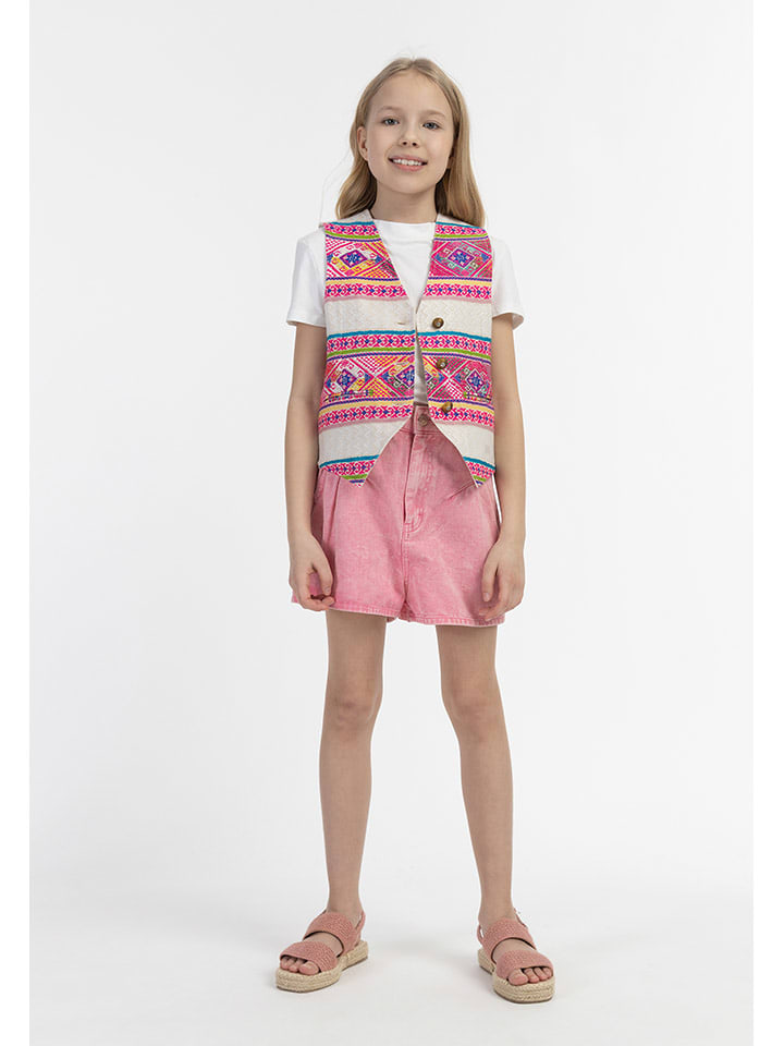 

IZIA Жилет розово-кремового цвета