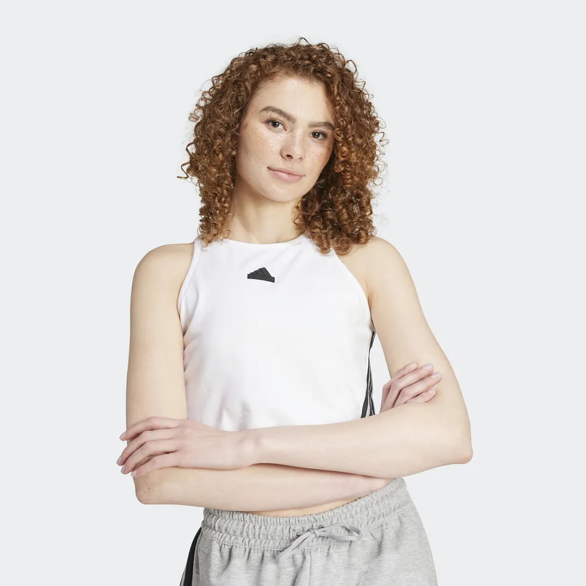 

Майка Adidas Sportswear "W FI 3S TANK", белый