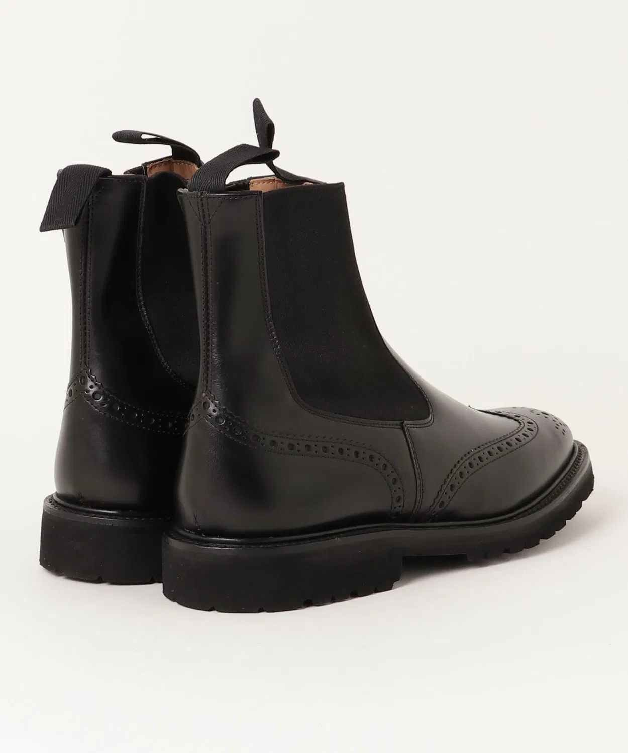 Ботинки Side Goa Boots Tricker's Olivvia Classic черные — фото 2