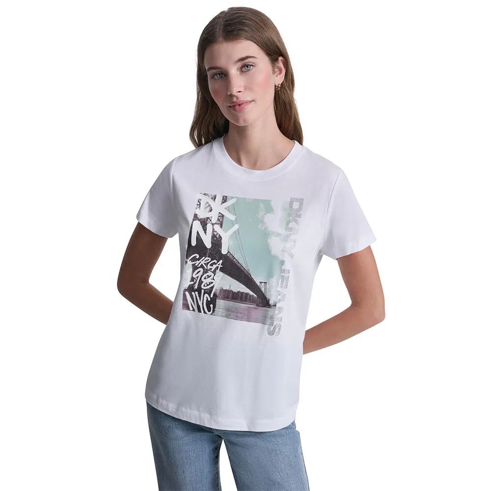 

Футболка с коротким рукавом DKNY Graffity Williamsburg, белый